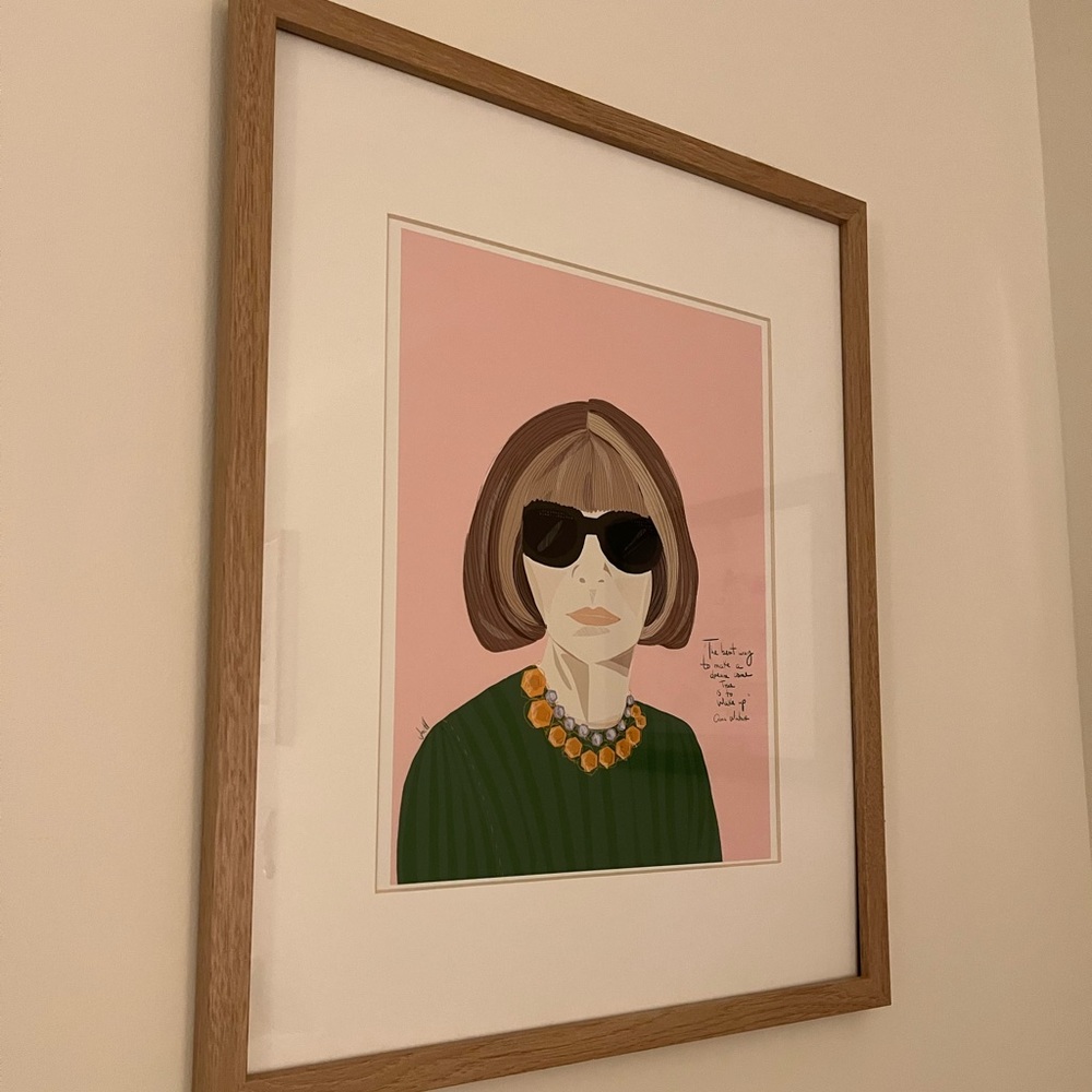 Anna Wintour Quote Poster